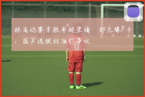 林高远赛季胜率超梁靖崑却无缘P卡，国乒选拔标准引争议